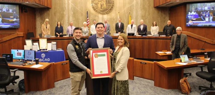 SBCAG Resolution awarded at Board of Supervisors Meeting Oct 15, 2026