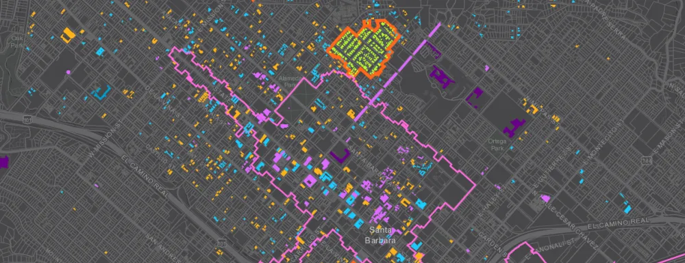 Historic Treasures Map