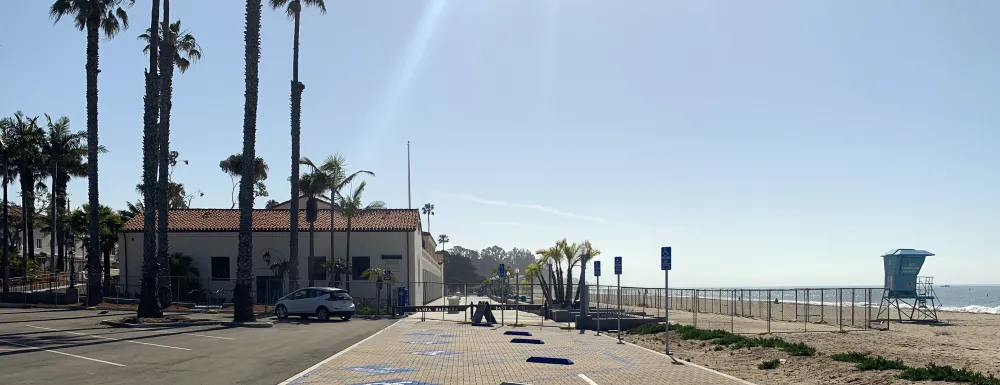 Handicapped parking Cabrillo West lot