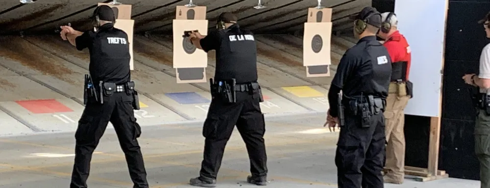 police academy shooting range