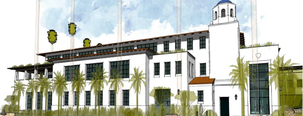 Santa Barbara Police Station - Rendering