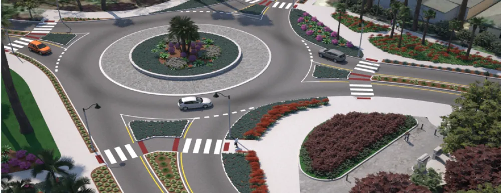 Cabrillo and Los Patos Roundabout Project