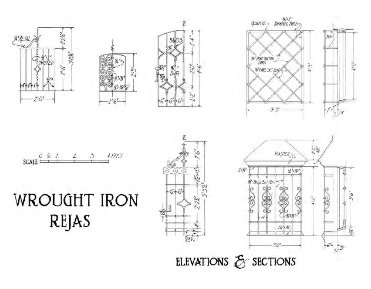 Design Guidelines Wrought Iron Rejas