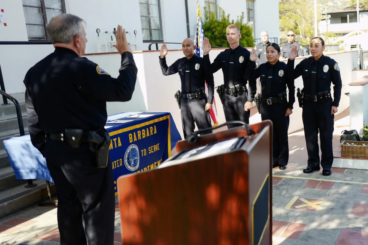 Police Swearing In 1