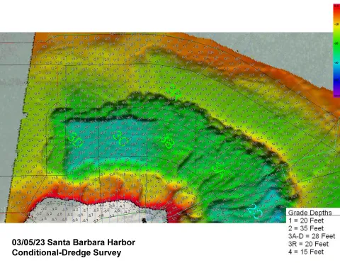 Santa Barbara Harbor Conditional Dredge Survey