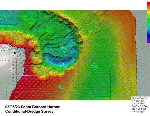 Santa Barbara Harbor Conditional Dredge Survey 2