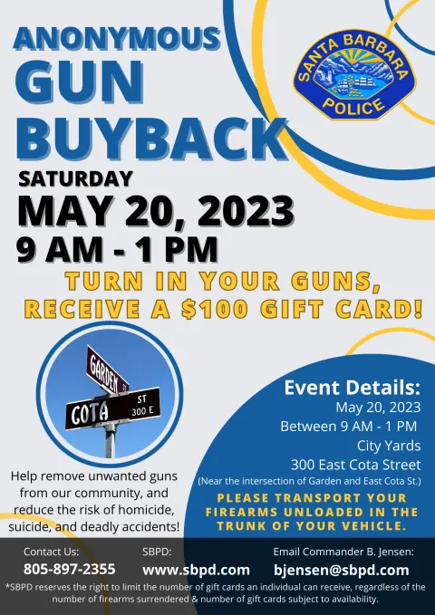 Gun Buyback Flyer