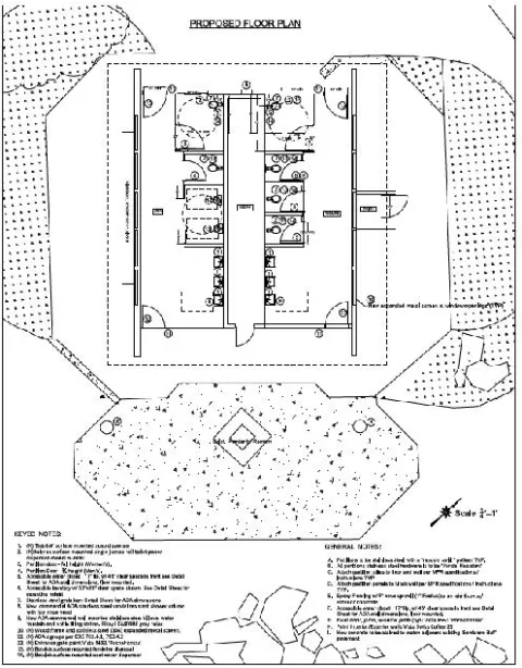 Proposed Leadbetter Restroom Floor Plan