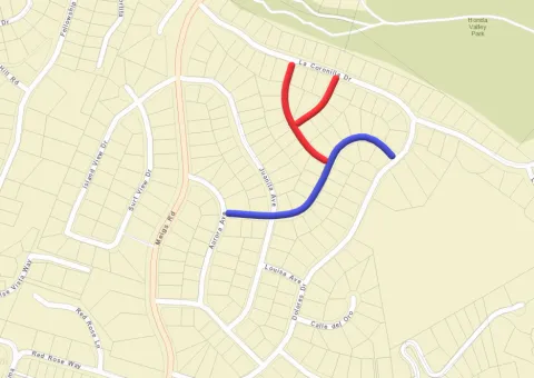 Alta Mesa Map