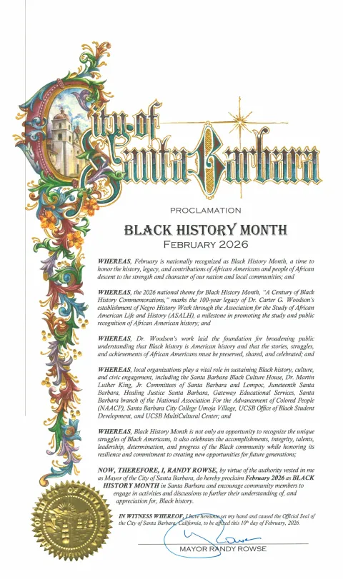 PROCLAMATION Black History Month 2026